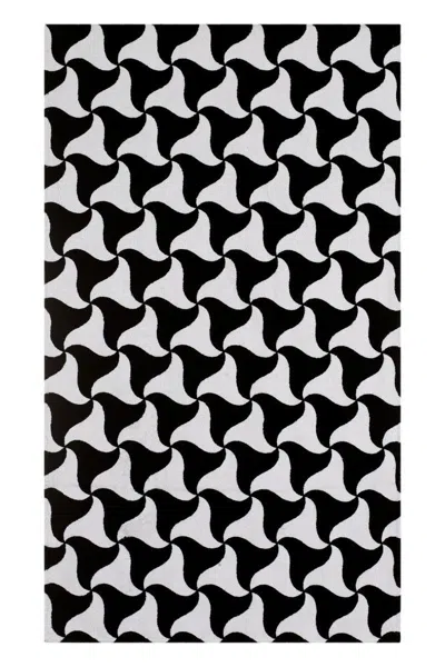 Bottega Veneta Cotton Beach Towel In Multicolor