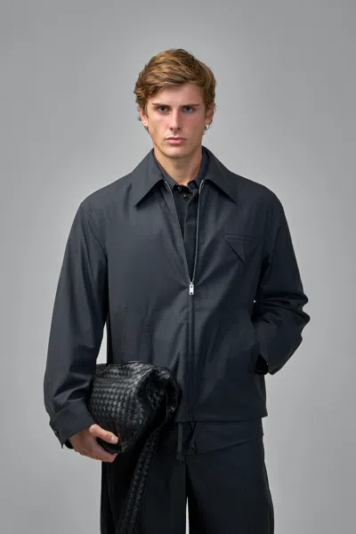 Bottega Veneta Outerwear Fine Wool In Gray