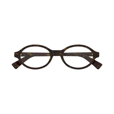 Pre-owned Bottega Veneta Oval Glasses 'havana' | Brown | Women's Size Onesize