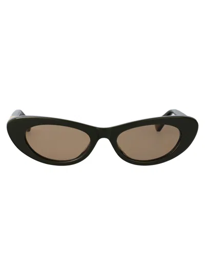 Bottega Veneta Oval Sunglasses Bv1447 S 005 In Multi