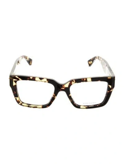 Pre-owned Bottega Veneta Oversize Eyeglasses W/ Tags In Brown