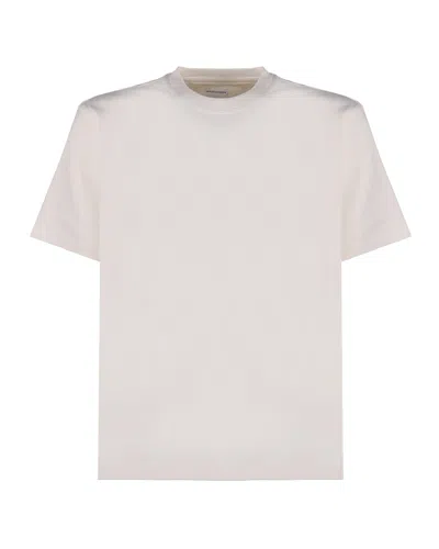 Bottega Veneta Oversize T-shirt In Cotton In Chalk