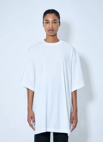 Bottega Veneta Oversized Cotton T-shirt In White