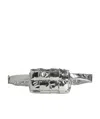 Bottega Veneta Padded Belt Bag In Gray