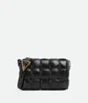 Bottega Veneta Padded Cassette Leather Shoulder Bag In Noir