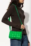 Bottega Veneta Small Padded Cassette In Green
