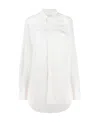 Bottega Veneta Padded-detail Long-line Shirt
