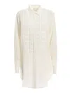Bottega Veneta Camisa - Blanco In Blanco