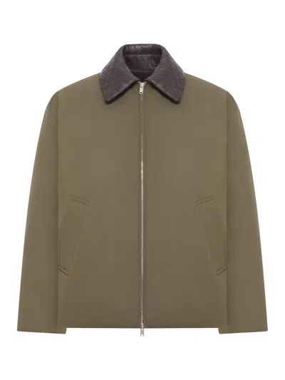 Bottega Veneta Men Padded Jacket In Matt Nylon In Multi