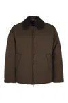 Bottega Veneta Padded Jacket In Nylon In Green