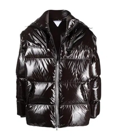 Bottega Veneta Padded Puffer Jacket In Black