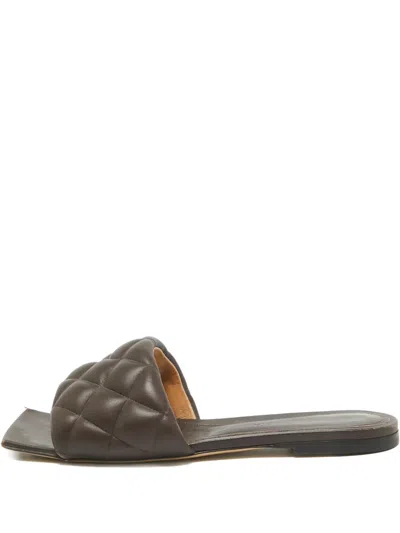 Pre-owned Bottega Veneta Padded Square-toe Sandals