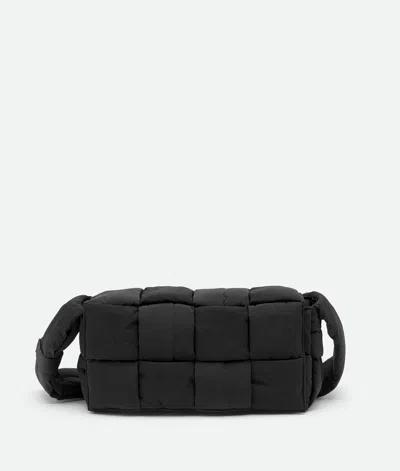 Bottega Veneta Padded Tech Cassette Crossbody Bag In Black
