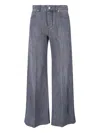 Bottega Veneta Palace Jeans In Gray