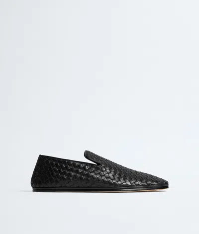Bottega Veneta Palazzo Slipper In Black