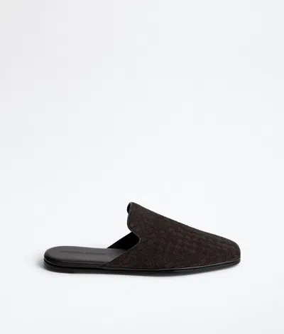Bottega Veneta Palazzo Slipper In Black