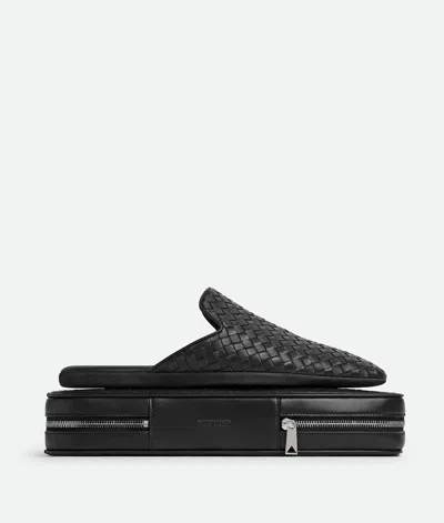 Bottega Veneta Palazzo Slipper With Travel Case