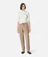 Bottega Veneta Cashmere Pants In Brown