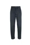 Bottega Veneta Matt Wide Leg Corduroy Pants In Gray