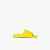 Bottega Veneta Slider Embossed Rubber Slides In Verde