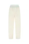 Bottega Veneta Nylon Pant With Contrast Trim And Pockets