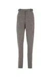 Bottega Veneta Women Embroidered Stretch Viscose Blend Pant