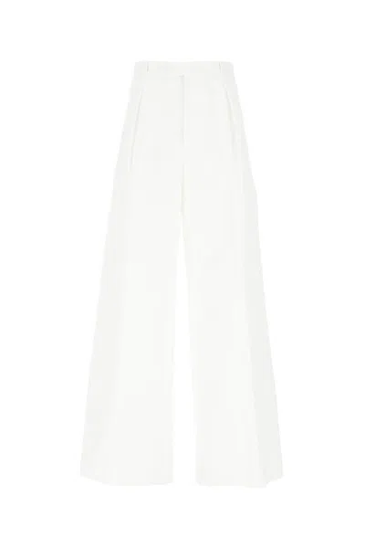 Bottega Veneta Pants In White
