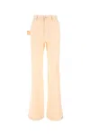 Bottega Veneta Peach Cotton Wide Leg Pant