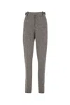Bottega Veneta Women Embroidered Stretch Viscose Blend Pant In 1168