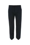 Bottega Veneta Cropped Cotton Trousers In 4020