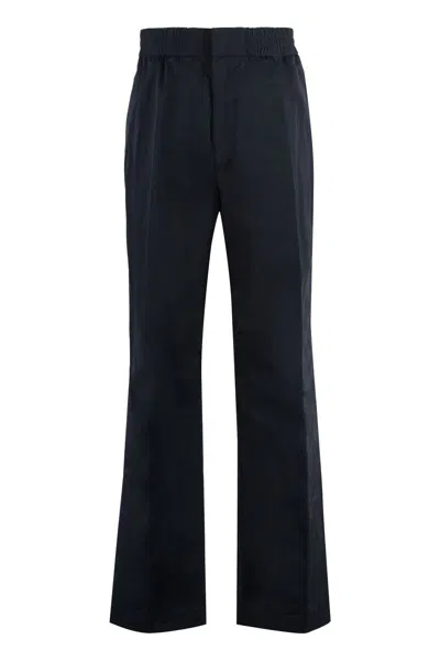 Bottega Veneta Trousers In Black