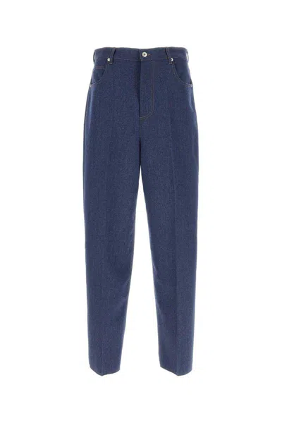 Bottega Veneta Pants In Blue