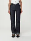 Bottega Veneta Jeans  Woman Color Blue In Black