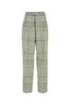 Bottega Veneta Embroidered Viscose Blend Palazzo Pant In Printed