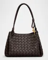 Bottega Veneta Parachute Medium Nappa Leather Shoulder Bag