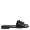 Bottega Veneta Parco Flat Mule In Black
