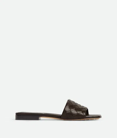 Bottega Veneta Parco Flat Mule In Pink