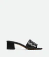Bottega Veneta Parco 45 Intrecciato Leather Mules