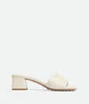 Bottega Veneta Off White Leather Heels