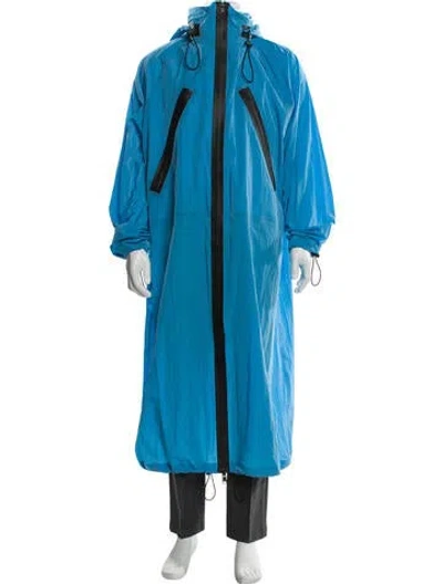 Pre-owned Bottega Veneta Parka In Blue