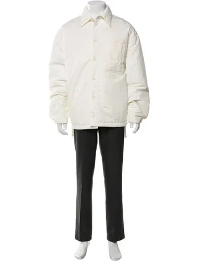 Pre-owned Bottega Veneta Parka In Neutral