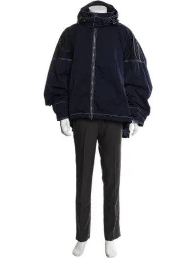 Pre-owned Bottega Veneta Parka W/ Tags In Blue