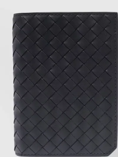 Bottega Veneta Passport Case Featuring Woven Design