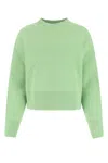 Bottega Veneta Women Pastel Green Stretch Cashmere Blend Sweater In Light Green