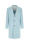 Bottega Veneta Pastel Blue Viscose Blend Coat