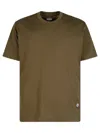 Bottega Veneta Cotton Jersey T-shirt Patch Detail In Green