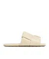 Bottega Veneta Women's Patch Leather Mules In Nude