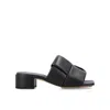 Bottega Veneta Black Patch Mules