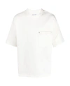 Bottega Veneta Patch-pocket Cotton T-shirt In White