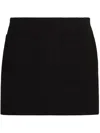 Bottega Veneta Front-pockets Mini Pencil Skirt In Black